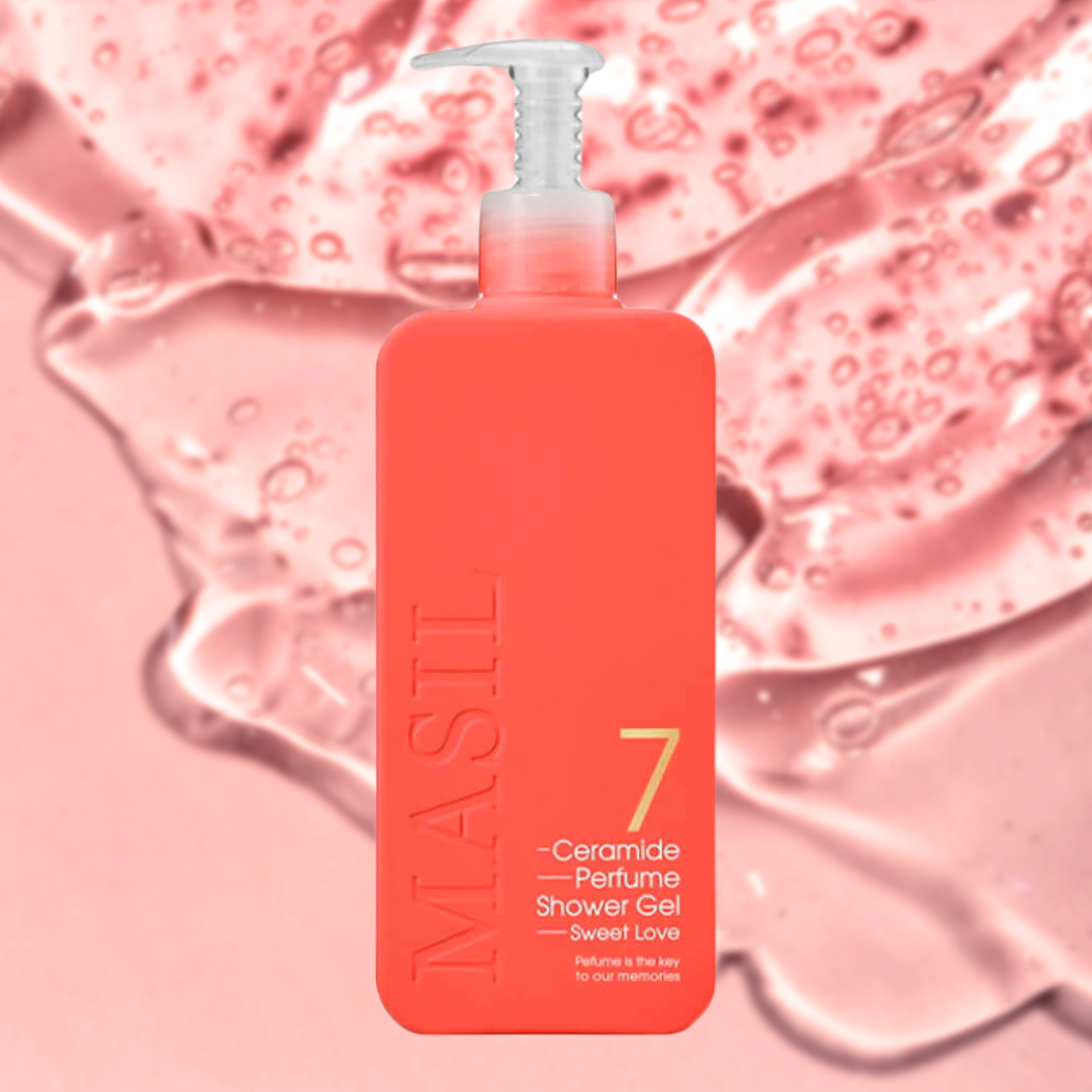 Гель для душа masil 7 Ceramide Perfume Shower Gel (Sweet Love). Masil 7 Ceramide Perfume Shower Gel Sweet Love.